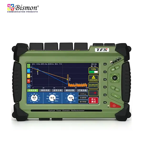 F4-Series Compact OTDR 8inch LCD SM/MM 850/1300/1310/1550nm(26/30/37/35)